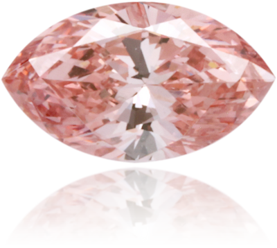 Natural Pink Diamond Marquise 0.25 ct Polished