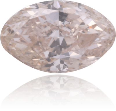 Natural Pink Diamond Oval 0.59 ct Polished