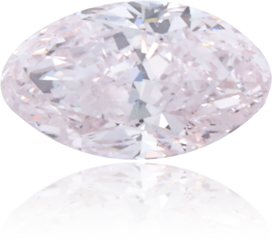 Natural Pink Diamond Oval 0.30 ct Polished
