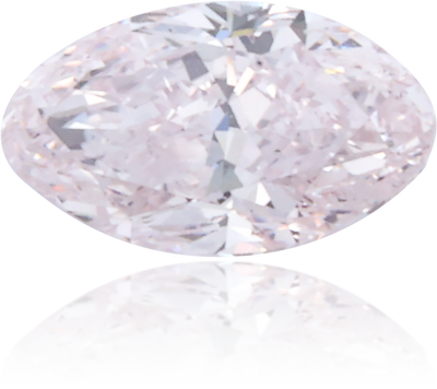 Natural Pink Diamond Oval 0.30 ct Polished