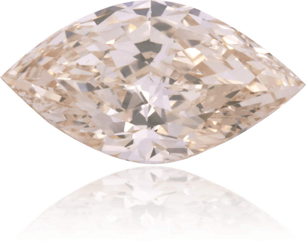 Natural Brown Diamond Marquise 1.05 ct Polished