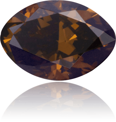 Natural Brown Diamond Oval 1.17 ct Polished