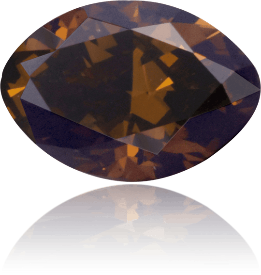 Natural Brown Diamond Oval 1.16 ct Polished