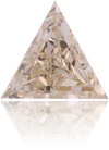 Natural Pink Diamond Triangle 0.58 ct Polished