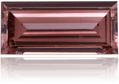 Natural Pink Diamond Baguette 0.29 ct Polished