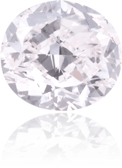 Natural Pink Diamond Oval 0.63 ct Polished