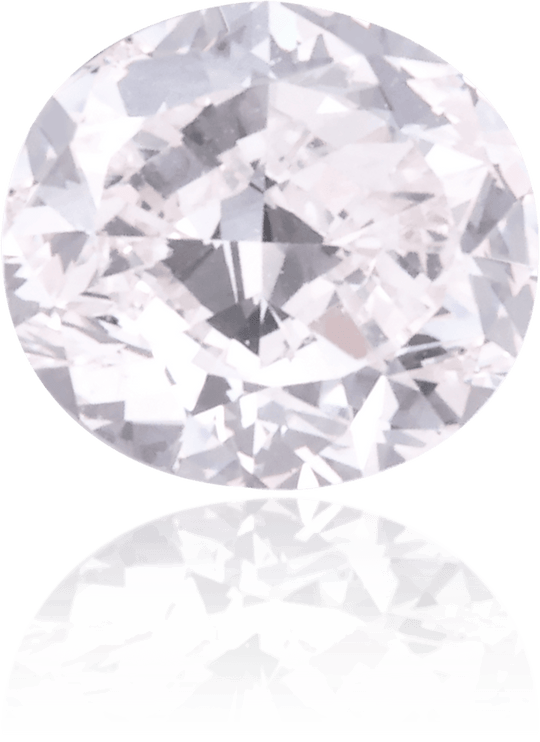 Natural Pink Diamond Oval 0.63 ct Polished