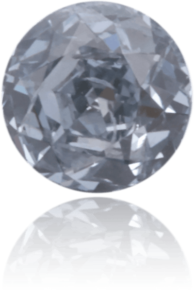 Natural Blue Diamond Round 0.14 ct Polished
