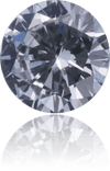 Natural Blue Diamond Round 0.27 ct Polished