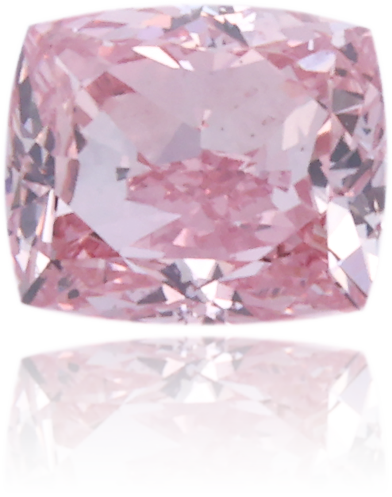 Natural Pink Diamond Cushion 0.35 ct Polished
