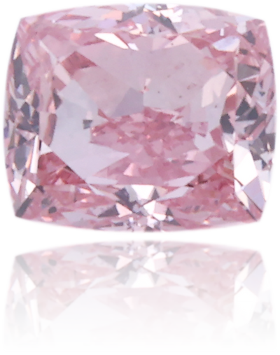 Natural Pink Diamond Cushion 0.35 ct Polished