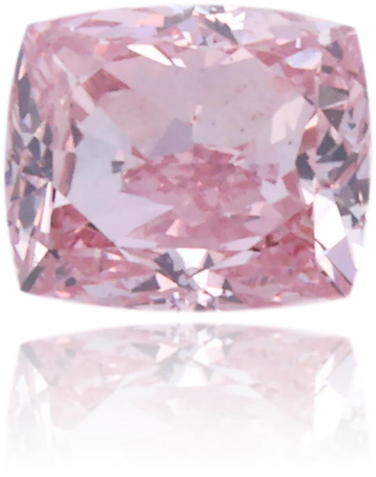 Natural Pink Diamond Cushion 0.35 ct Polished