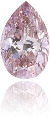 Natural Purple Diamond Pear Shape 0.36 ct Polished