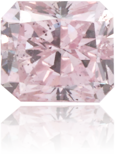 Natural Pink Diamond Rectangle 0.44 ct Polished