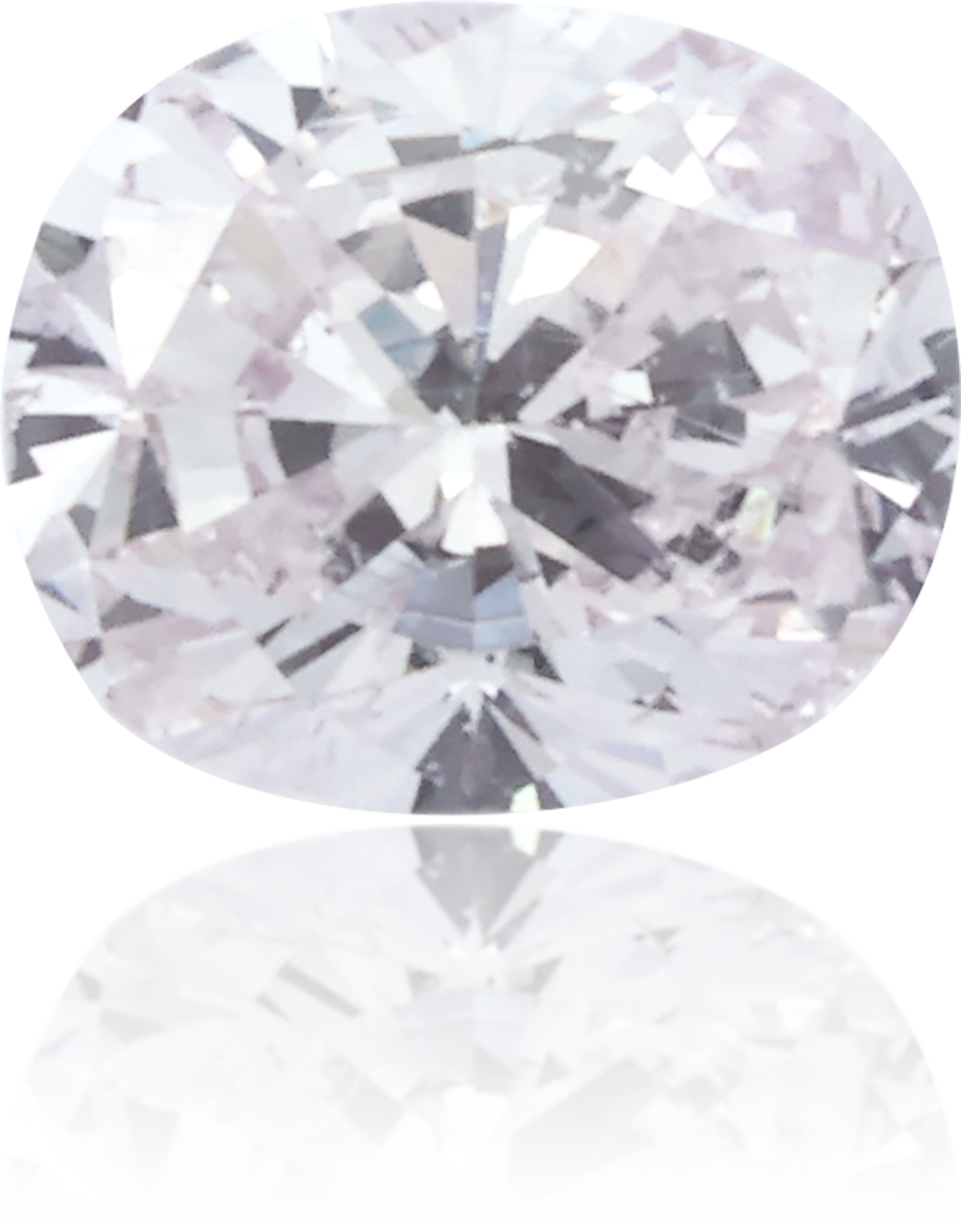 Natural Purple Diamond Cushion 0.41 ct Polished