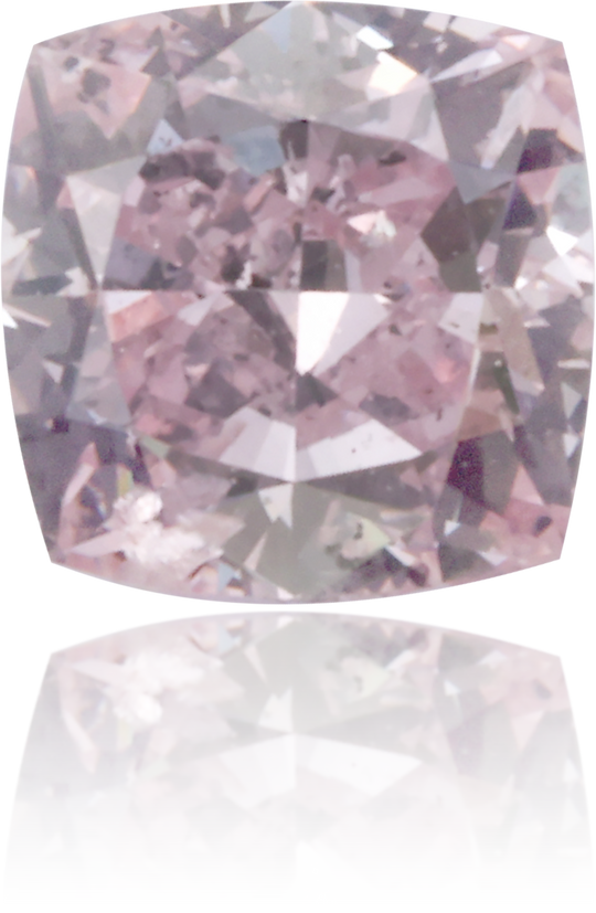 Natural Purple Diamond Cushion 0.24 ct Polished