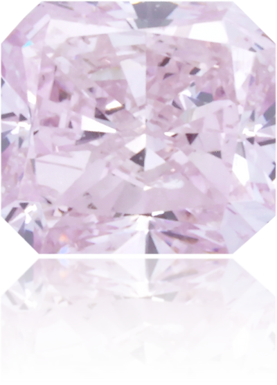 Natural Purple Diamond Rectangle 0.60 ct Polished