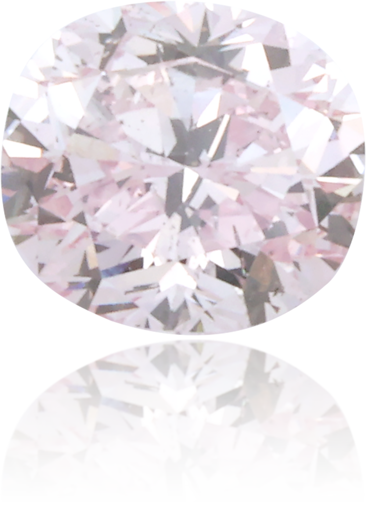 Natural Pink Diamond Cushion 0.56 ct Polished