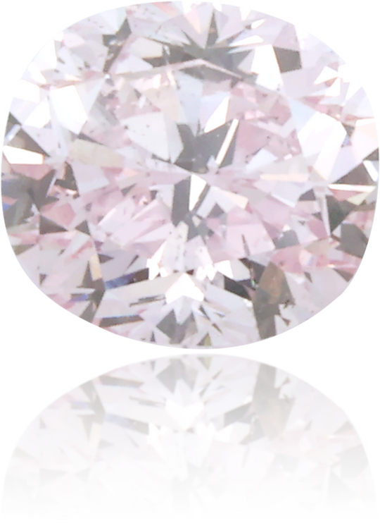 Natural Pink Diamond Cushion 0.56 ct Polished