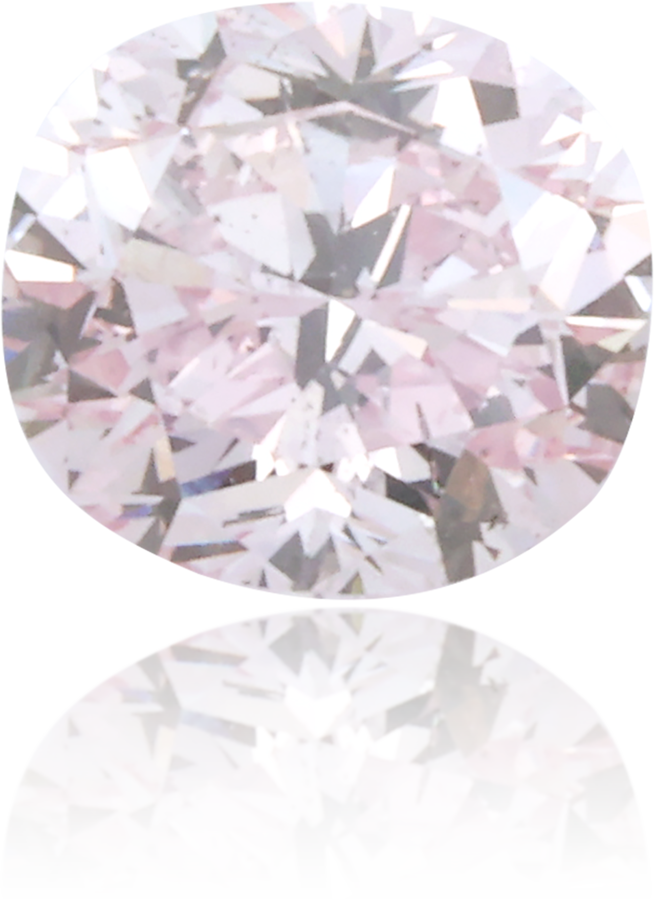 Natural Pink Diamond Cushion 0.56 ct Polished