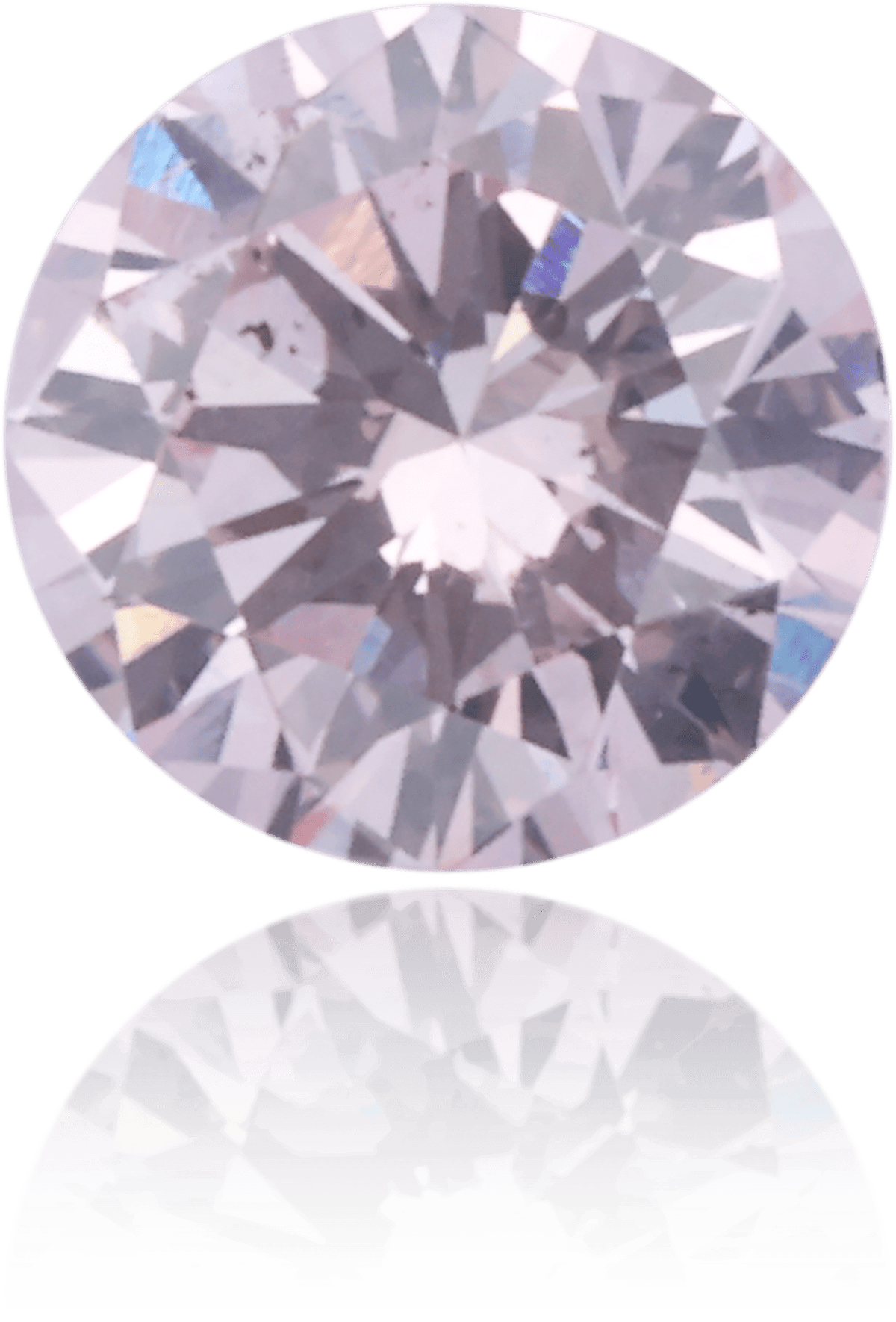 Natural Pink Diamond Round 0.24 ct Polished