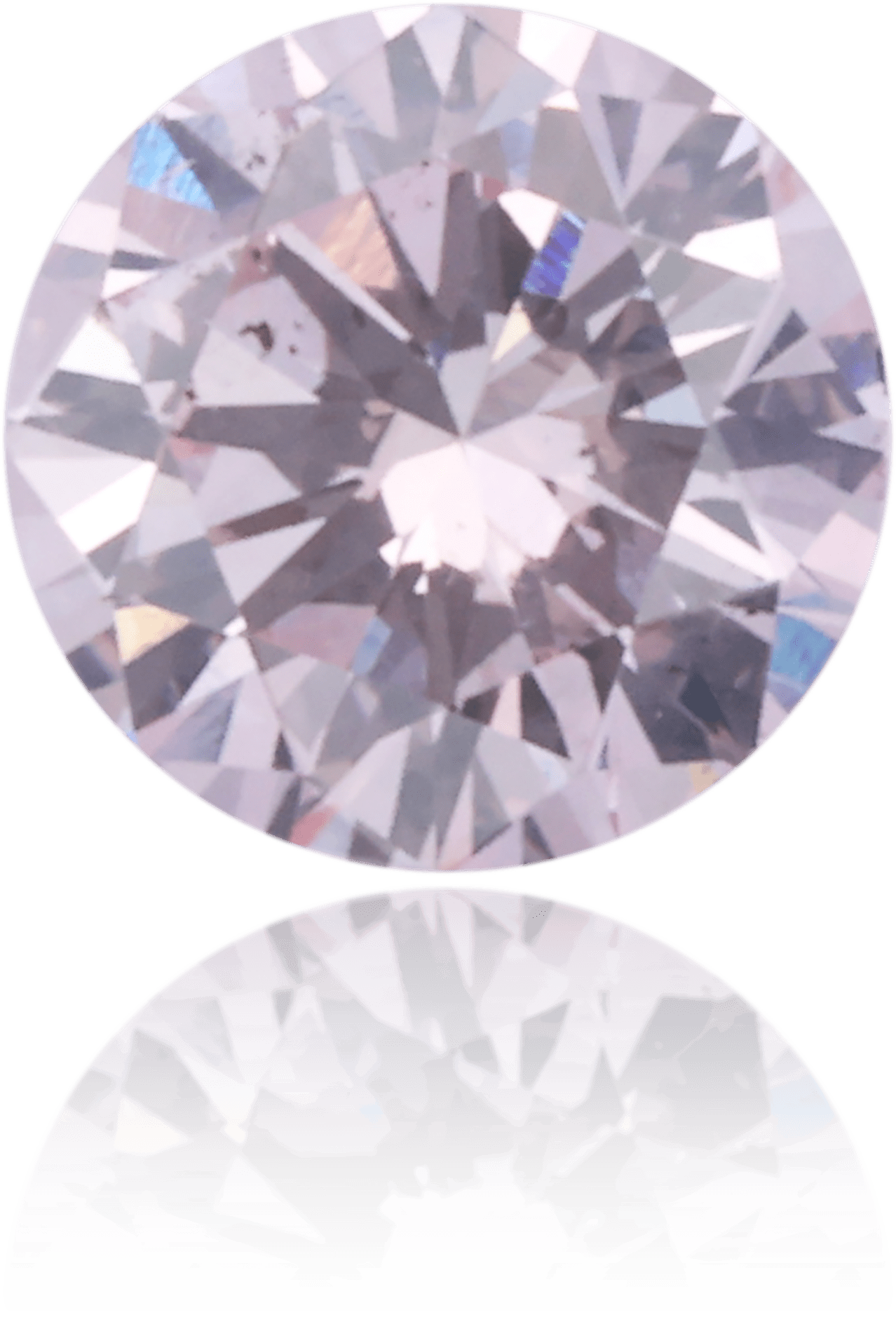 Natural Pink Diamond Round 0.24 ct Polished