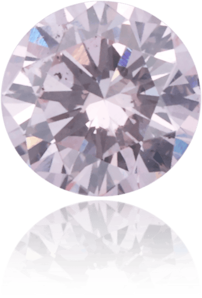 Natural Pink Diamond Round 0.24 ct Polished