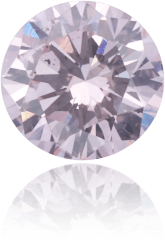 Natural Pink Diamond Round 0.24 ct Polished