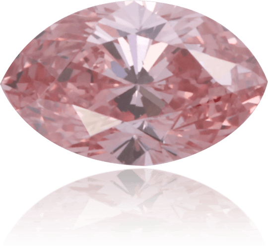Natural Pink Diamond Marquise 0.23 ct Polished
