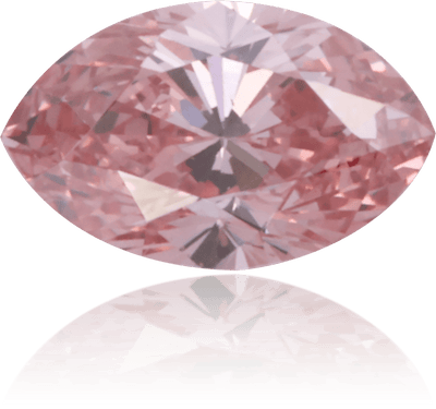 Natural Pink Diamond Marquise 0.23 ct Polished
