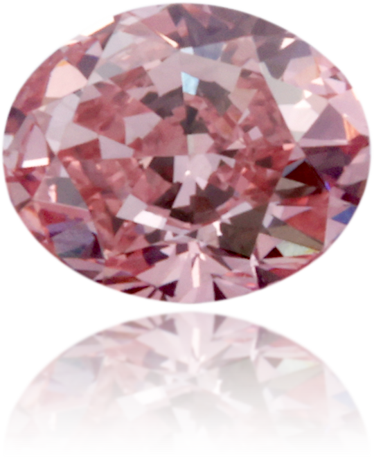 Natural Pink Diamond Oval 0.15 ct Polished