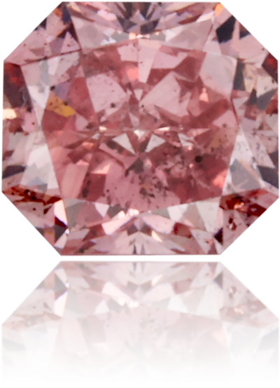 Natural Pink Diamond Rectangle 0.38 ct Polished