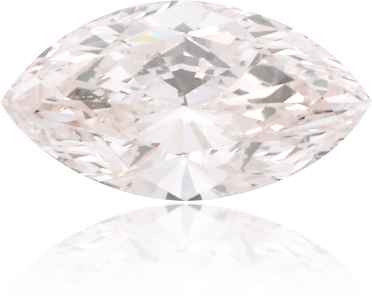 Natural Pink Diamond Marquise 0.73 ct Polished