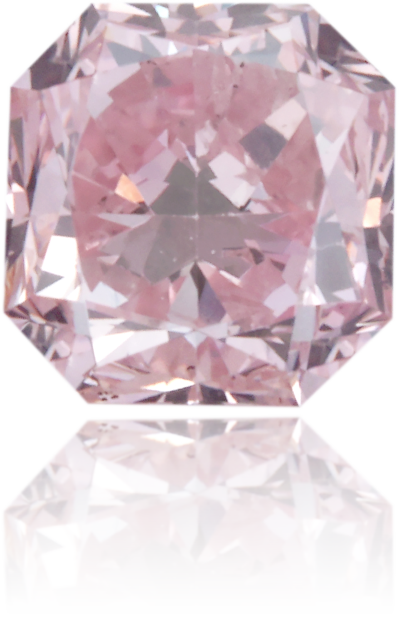 Natural Pink Diamond Rectangle 0.31 ct Polished