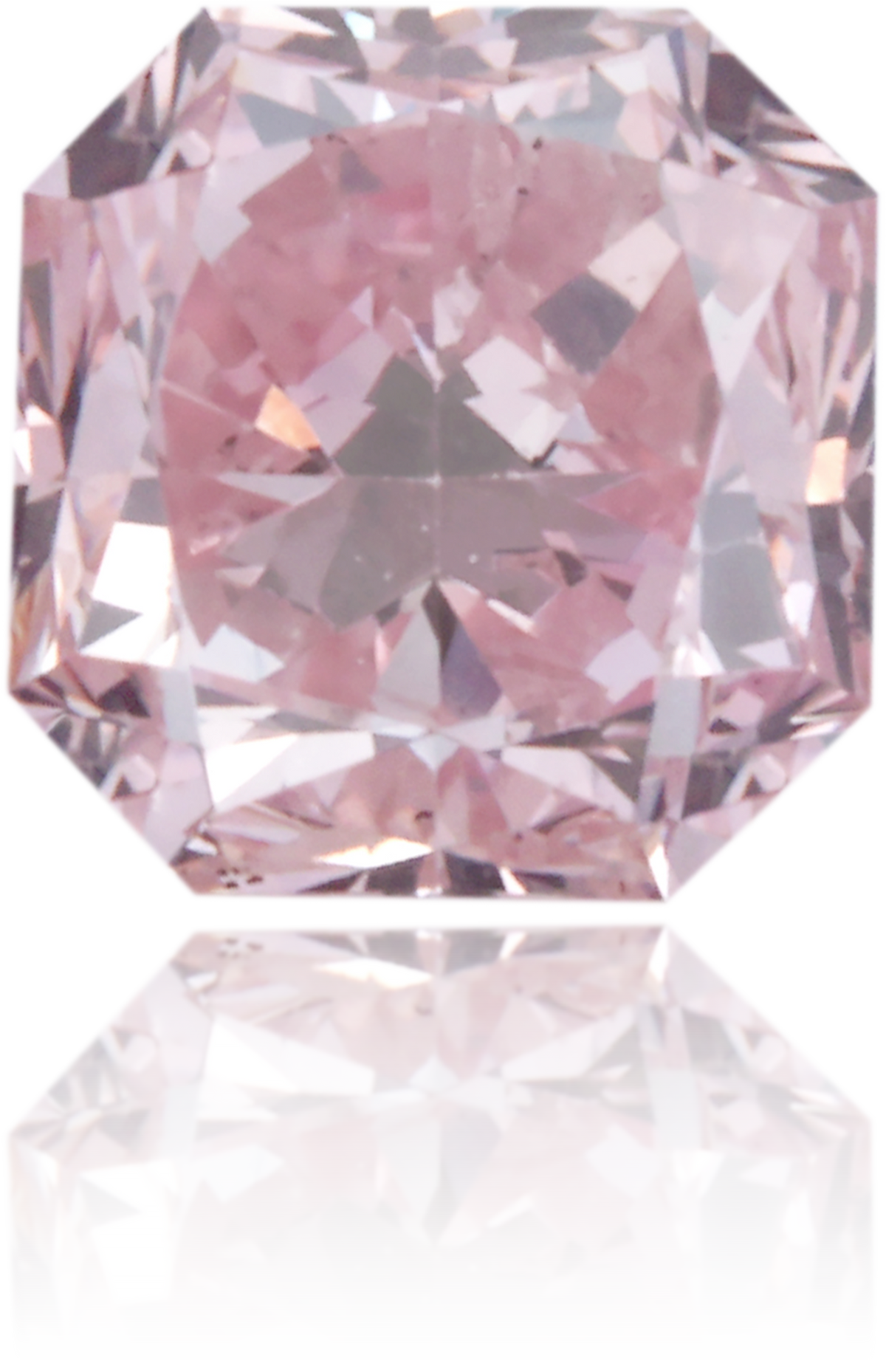 Natural Pink Diamond Rectangle 0.31 ct Polished