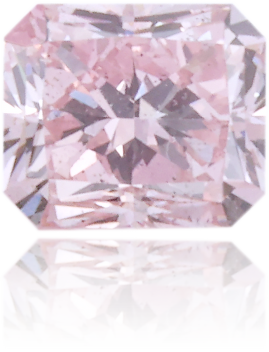 Natural Pink Diamond Rectangle 0.37 ct Polished