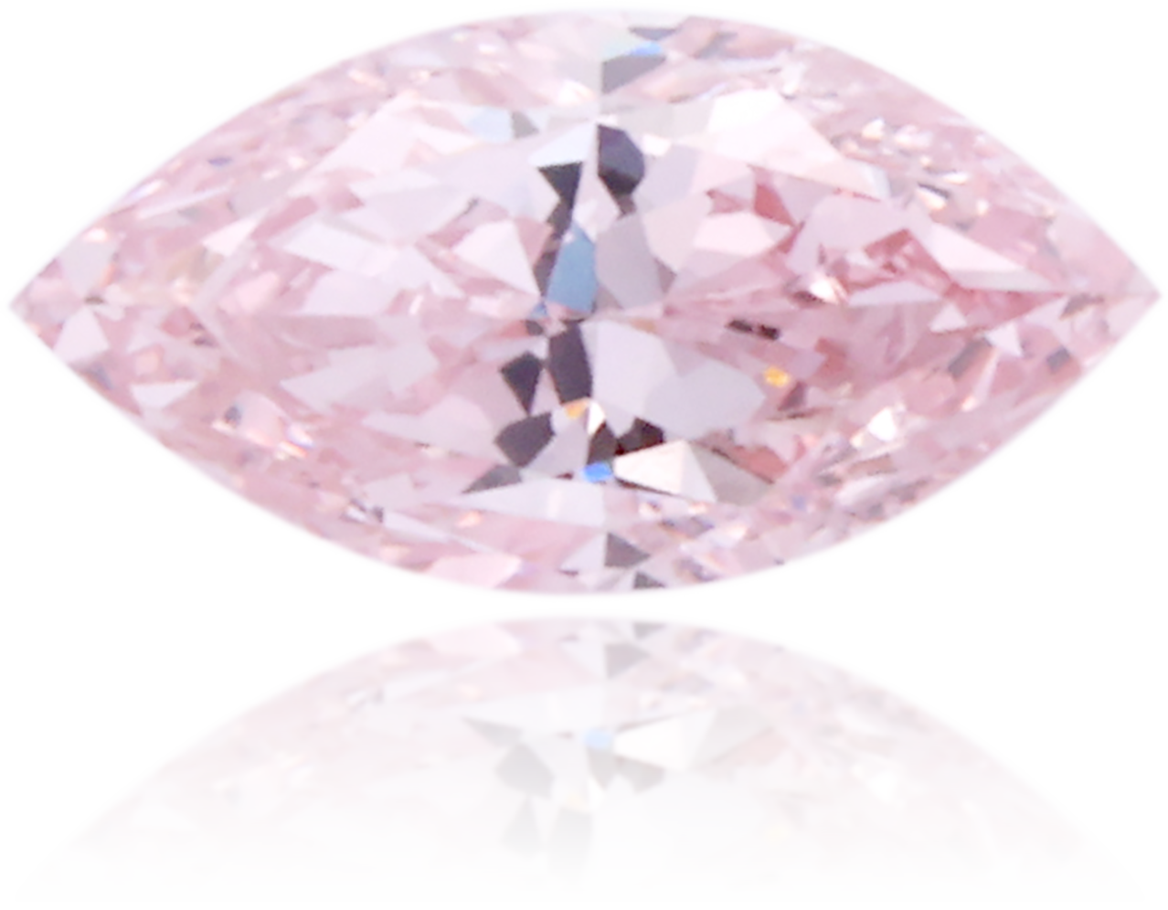 Natural Pink Diamond Marquise 0.29 ct Polished