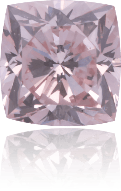 Natural Pink Diamond Cushion 0.38 ct Polished