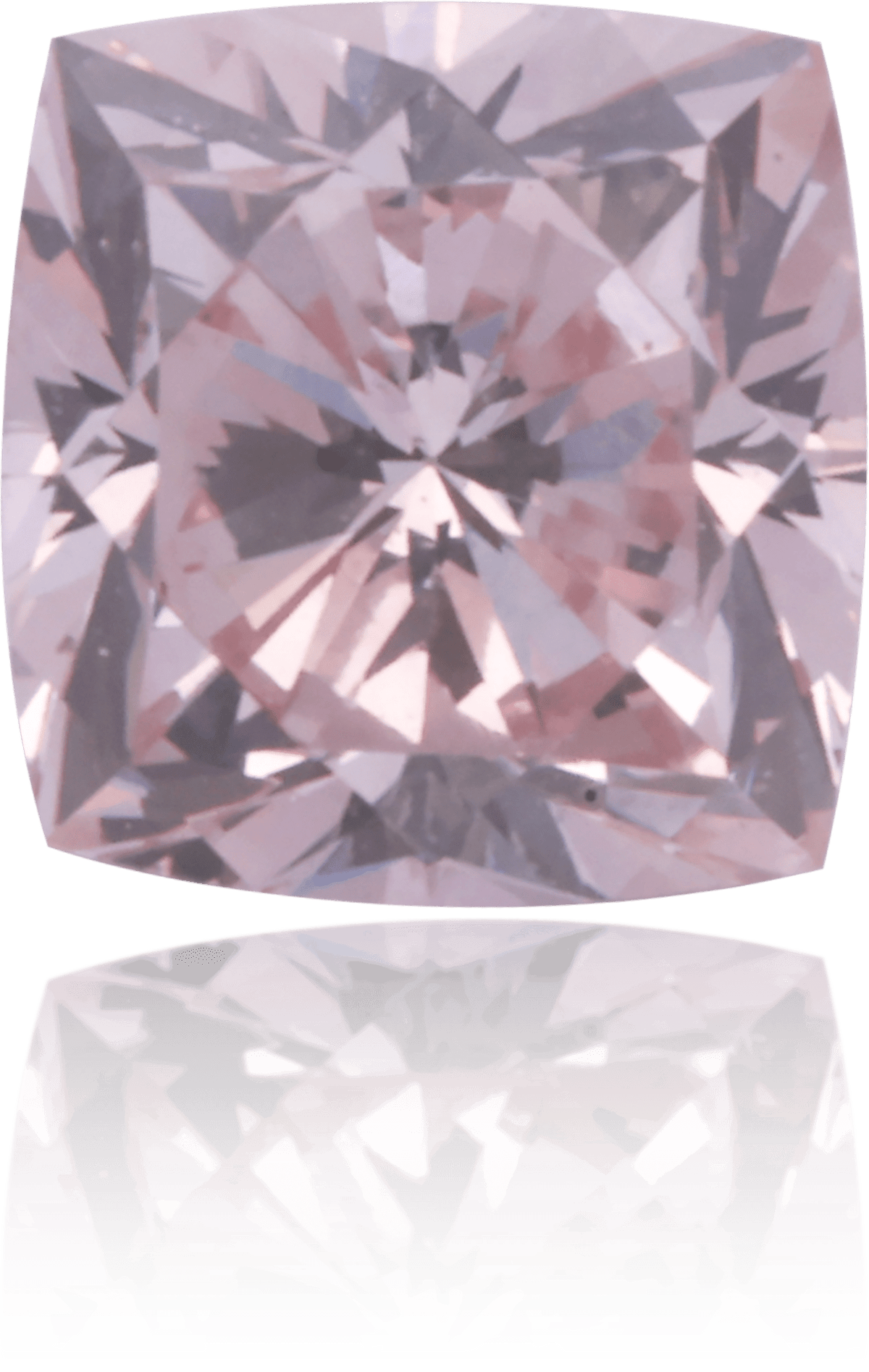 Natural Pink Diamond Cushion 0.38 ct Polished