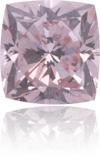 Natural Pink Diamond Cushion 0.38 ct Polished