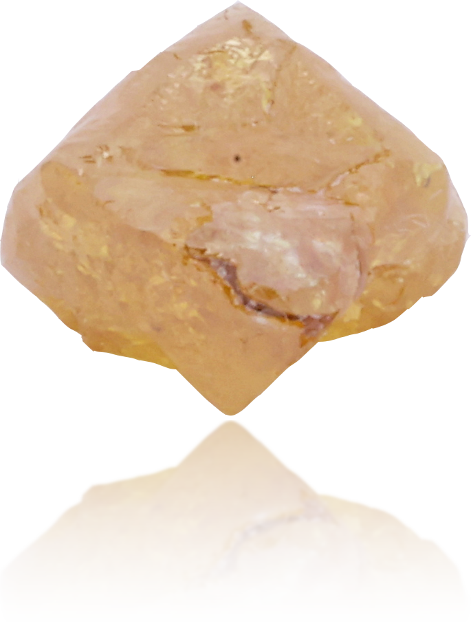 Natural Yellow Diamond Rough 0.99 ct Rough