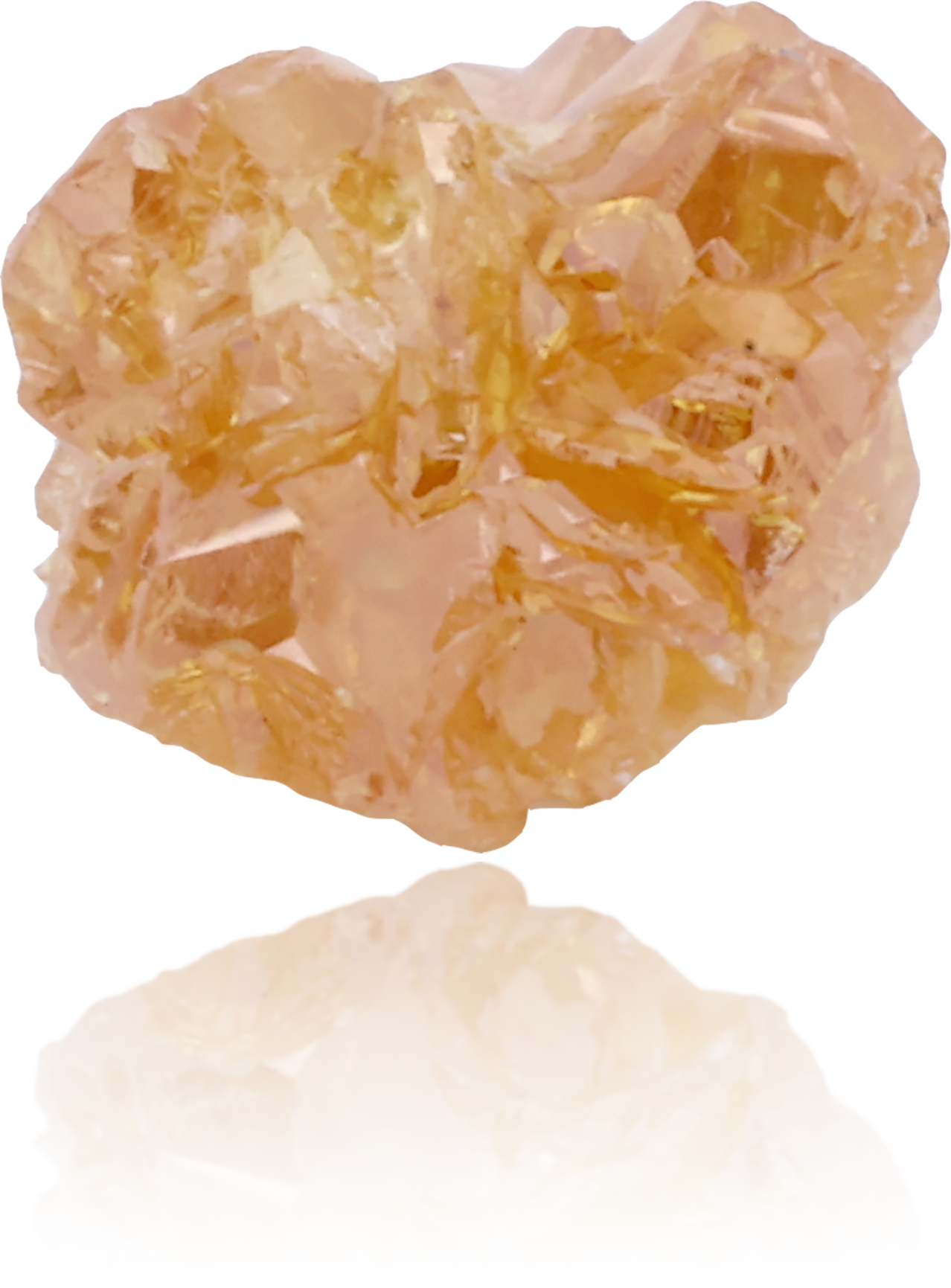 Natural Orange Diamond Rough 1.76 ct Rough