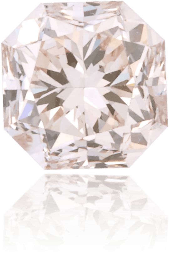 Natural Brown Diamond Square 1.07 ct Polished