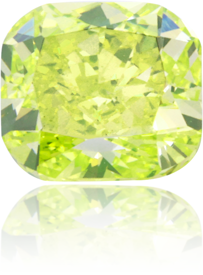 Natural Green Diamond Rectangle 1.16 ct Polished