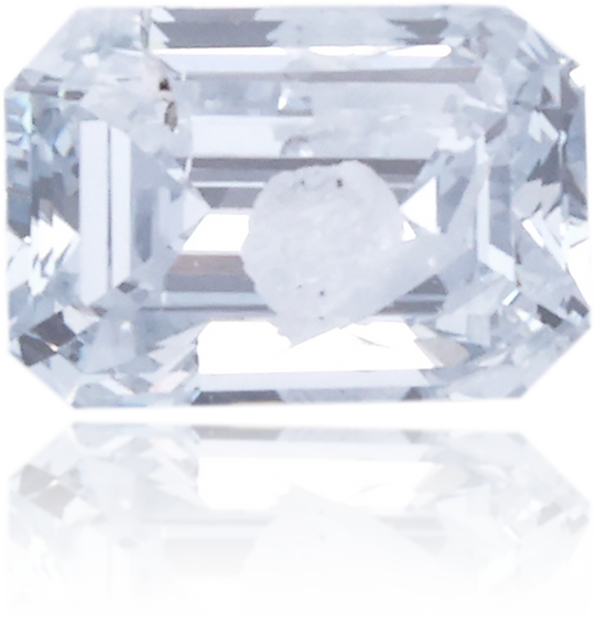 Natural Blue Diamond Rectangle 0.37 ct Polished