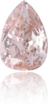 Natural Pink Diamond Pear Shape 0.21 ct Polished
