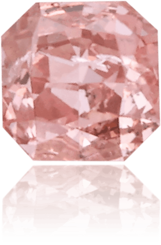 Natural Pink Diamond Rectangle 0.25 ct Polished