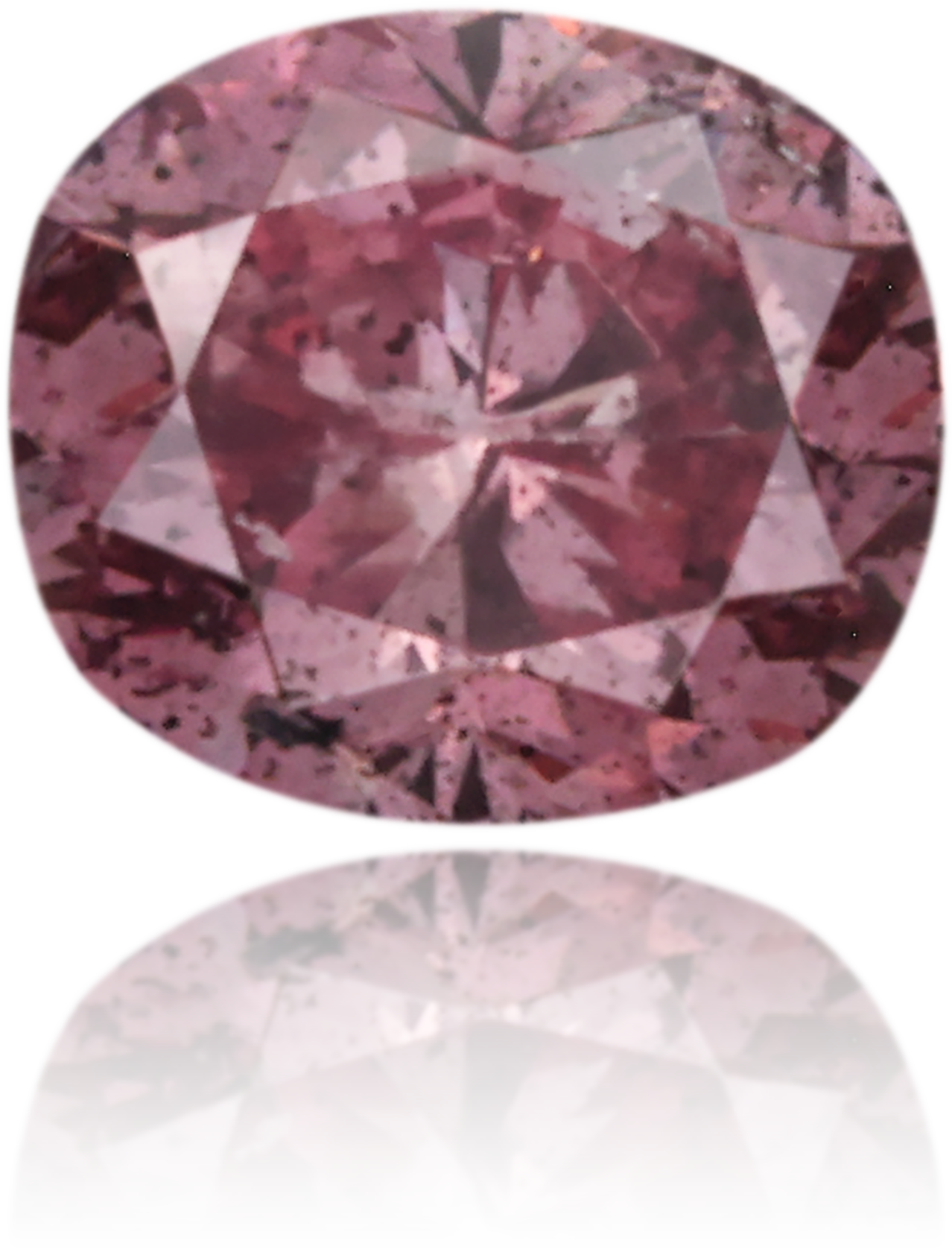 Natural Pink Diamond Cushion 0.34 ct Polished