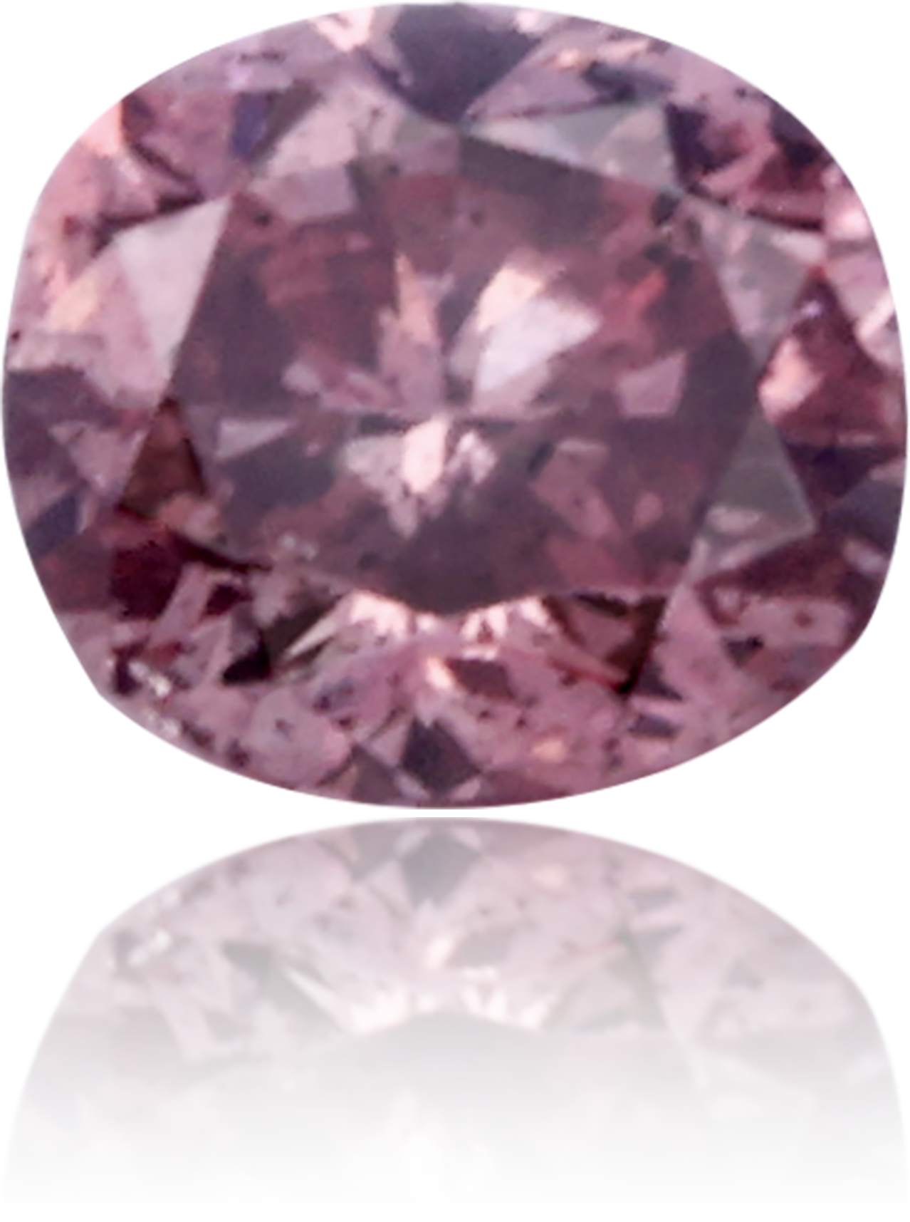 Natural Pink Diamond Cushion 0.34 ct Polished