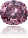Natural Pink Diamond Cushion 0.34 ct Polished